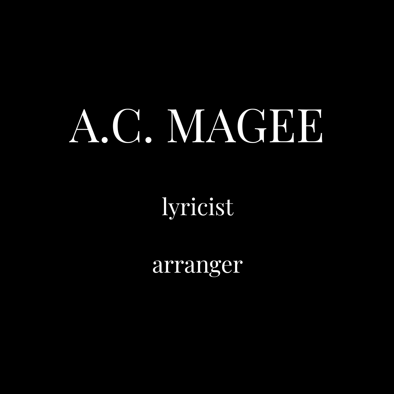 A.C. Magee wordmark